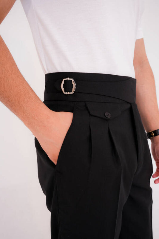 Classic Gurkha Pant (Black)